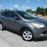 Gray Ford Escape angled front-side view